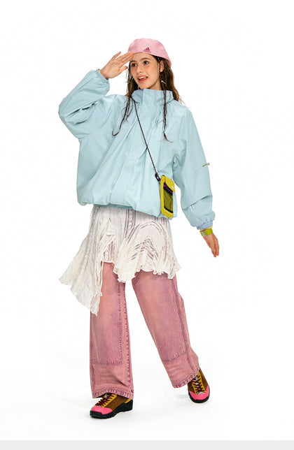 NOTHOMME Flower Bud Collar Balloon Suit