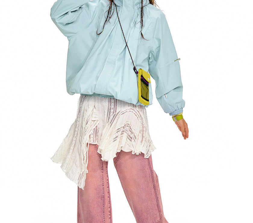 NOTHOMME Flower Bud Collar Balloon Suit