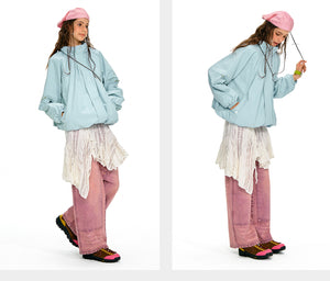 NOTHOMME Flower Bud Collar Balloon Suit