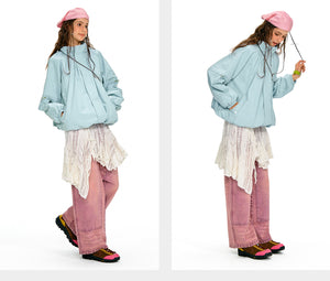 NOTHOMME Flower Bud Collar Balloon Suit