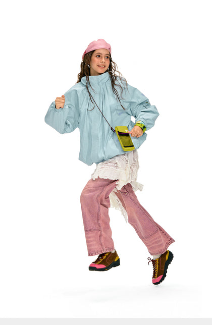 NOTHOMME Flower Bud Collar Balloon Suit