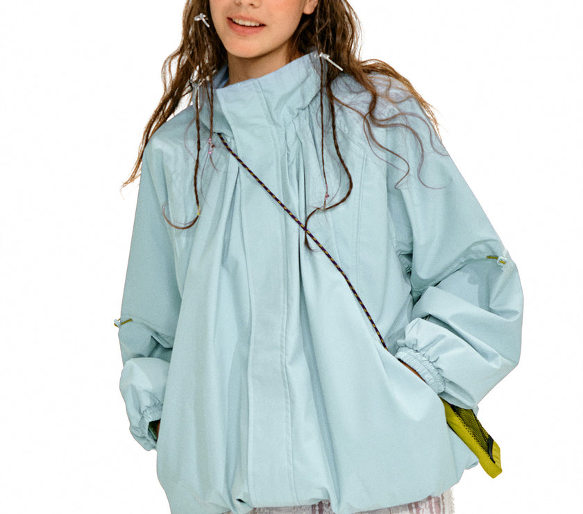 NOTHOMME Flower Bud Collar Balloon Suit