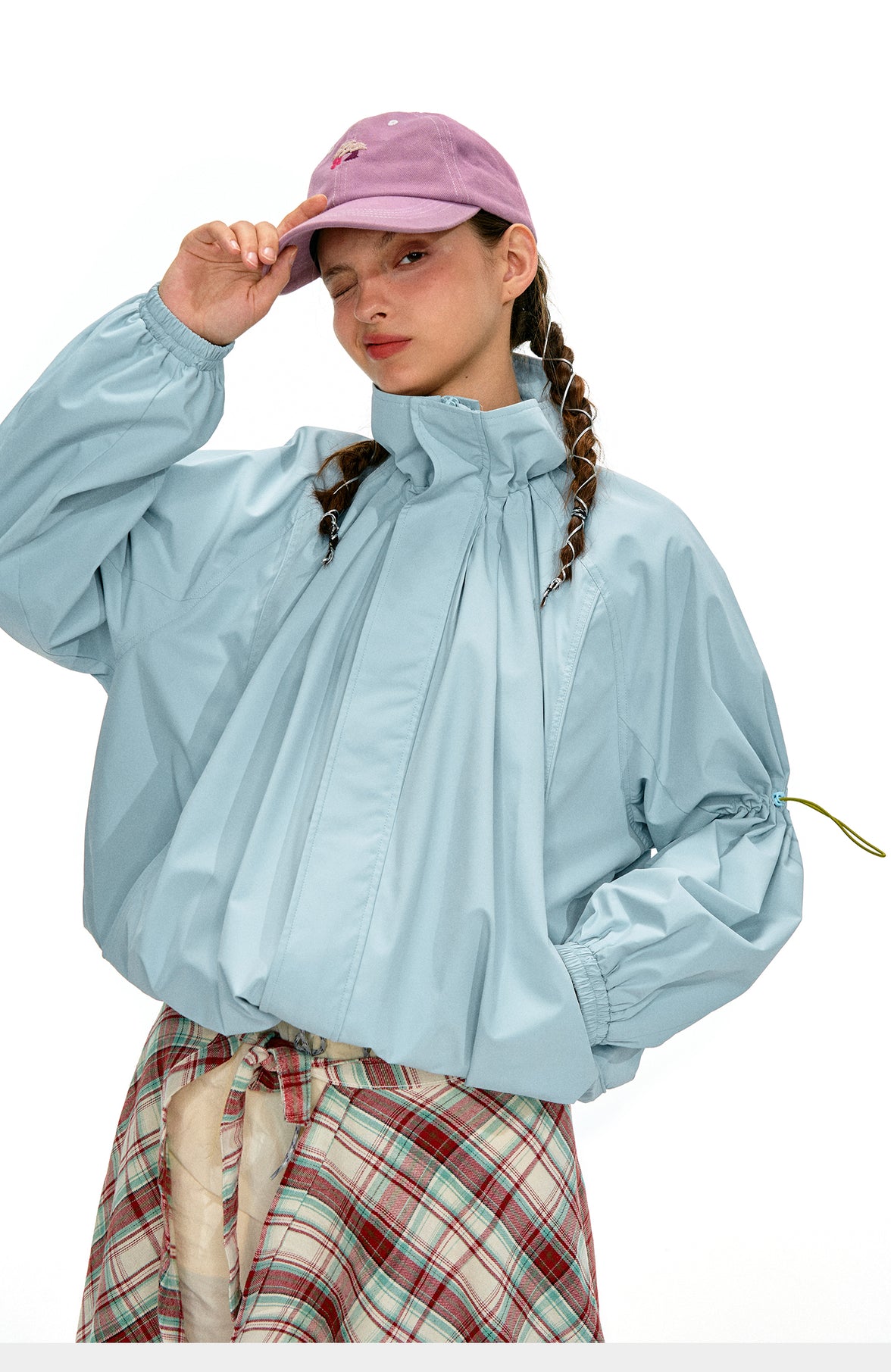 NOTHOMME Flower Bud Collar Balloon Suit