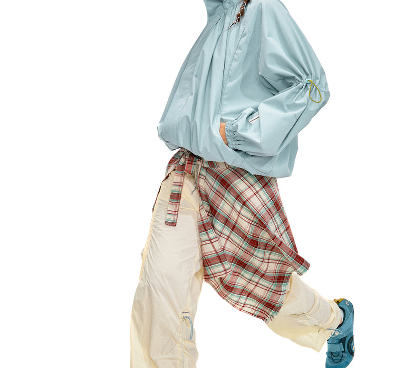 NOTHOMME Flower Bud Collar Balloon Suit