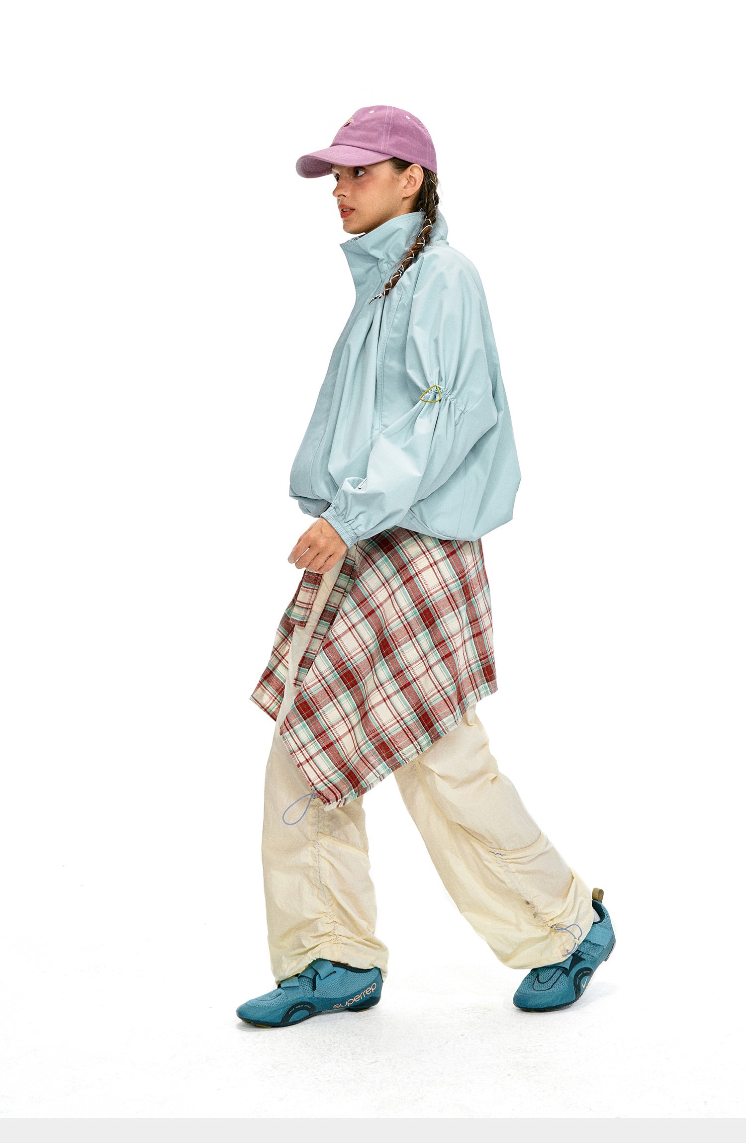 NOTHOMME Flower Bud Collar Balloon Suit