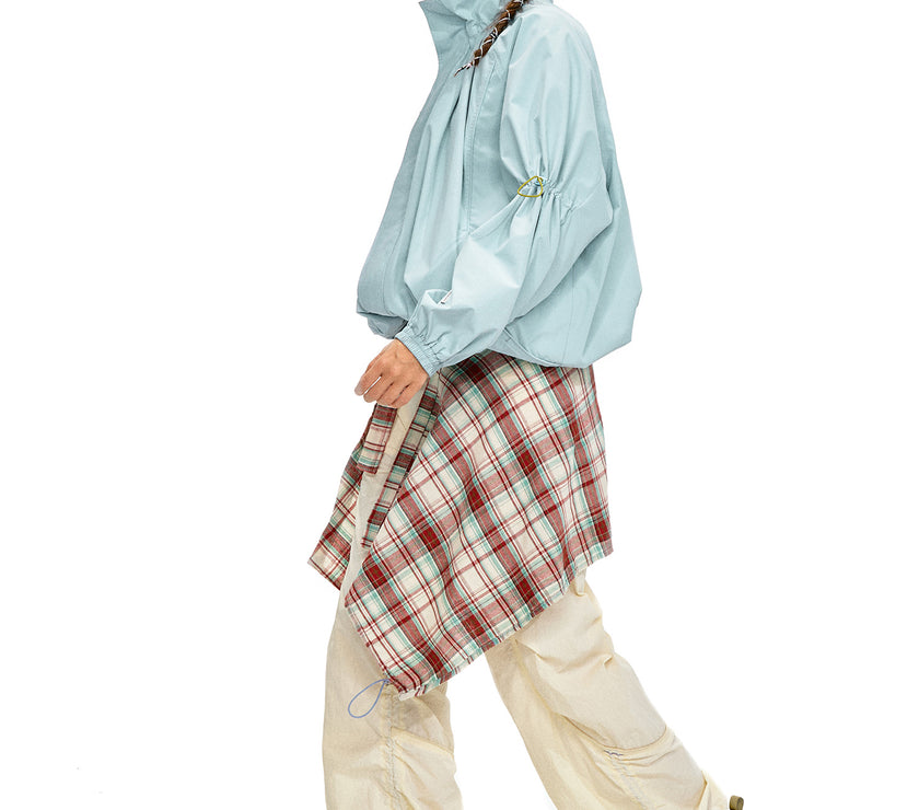 NOTHOMME Flower Bud Collar Balloon Suit