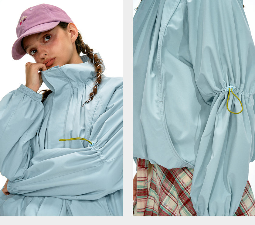 NOTHOMME Flower Bud Collar Balloon Suit