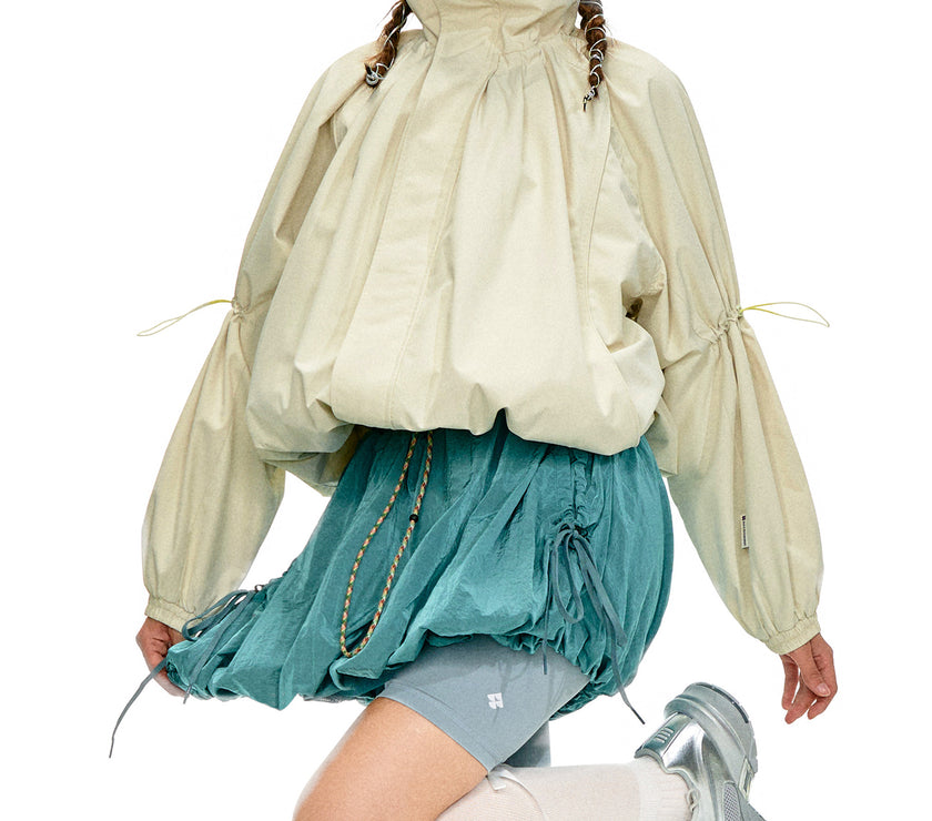 NOTHOMME Flower Bud Collar Balloon Suit