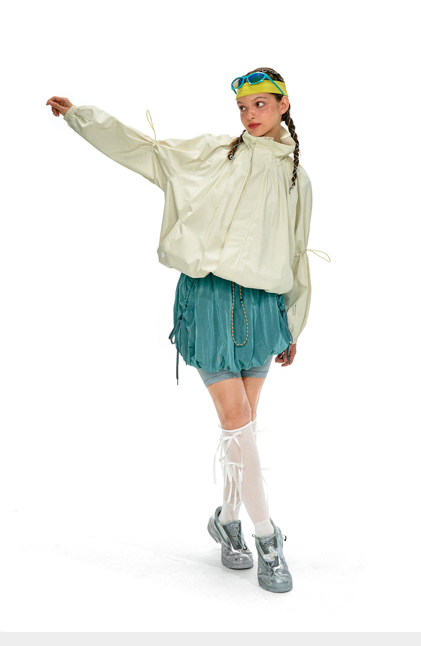 NOTHOMME Flower Bud Collar Balloon Suit