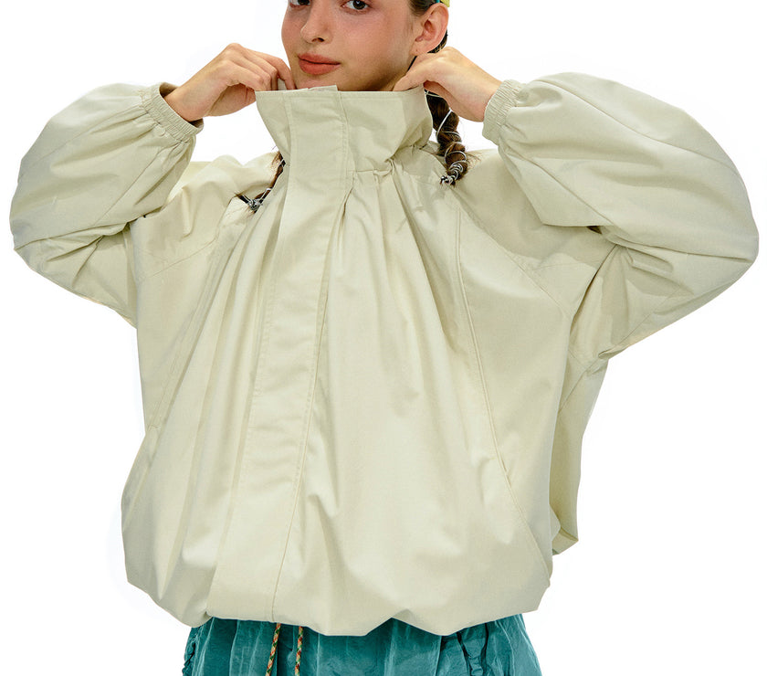 NOTHOMME Flower Bud Collar Balloon Suit