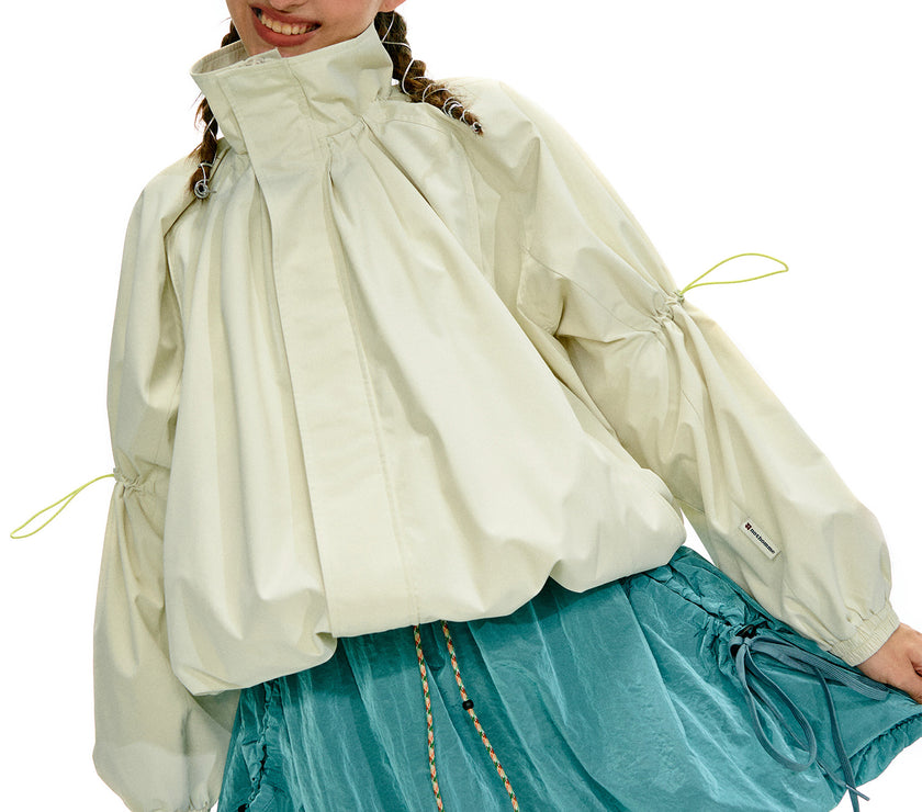 NOTHOMME Flower Bud Collar Balloon Suit