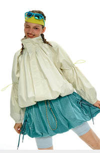 NOTHOMME Flower Bud Collar Balloon Suit