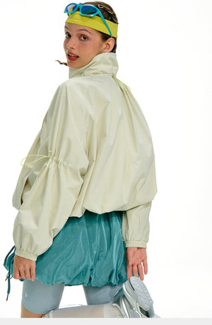 NOTHOMME Flower Bud Collar Balloon Suit