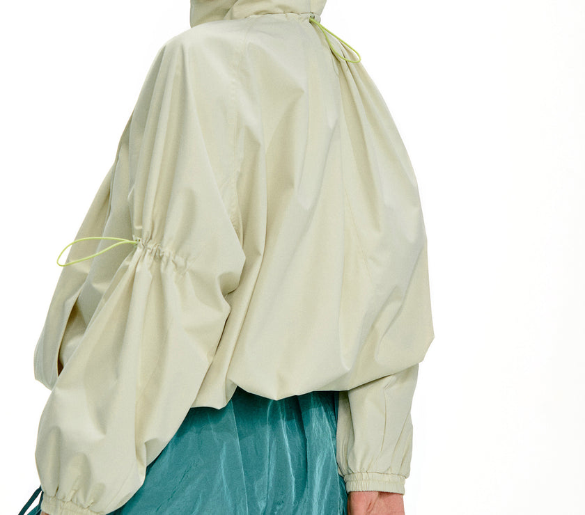 NOTHOMME Flower Bud Collar Balloon Suit