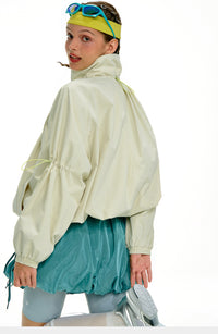 NOTHOMME Flower Bud Collar Balloon Suit