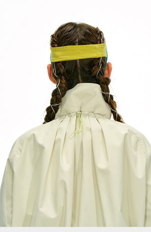 NOTHOMME Flower Bud Collar Balloon Suit