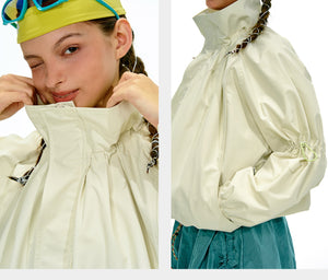 NOTHOMME Flower Bud Collar Balloon Suit