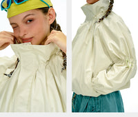 NOTHOMME Flower Bud Collar Balloon Suit