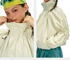 NOTHOMME Flower Bud Collar Balloon Suit