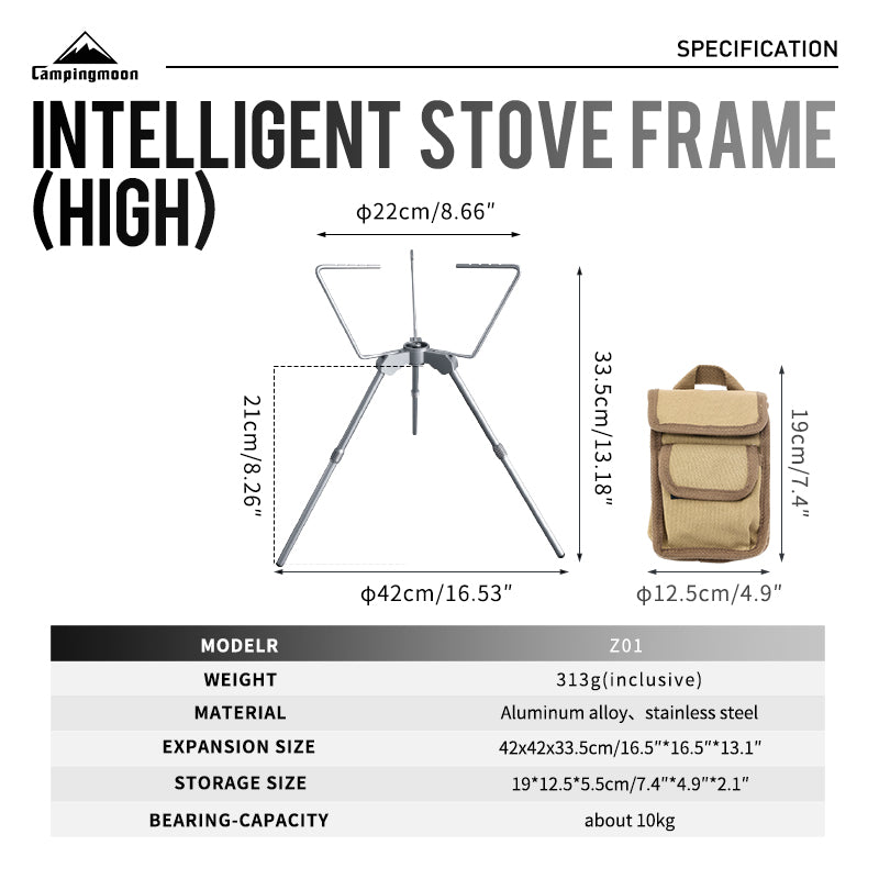 Camping Moon Stove Stand Z01 High