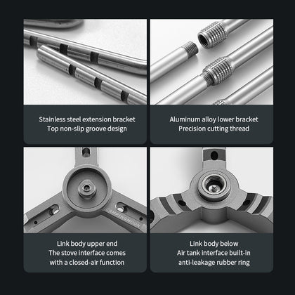 Campingmoon Stove Stand Z02 Low