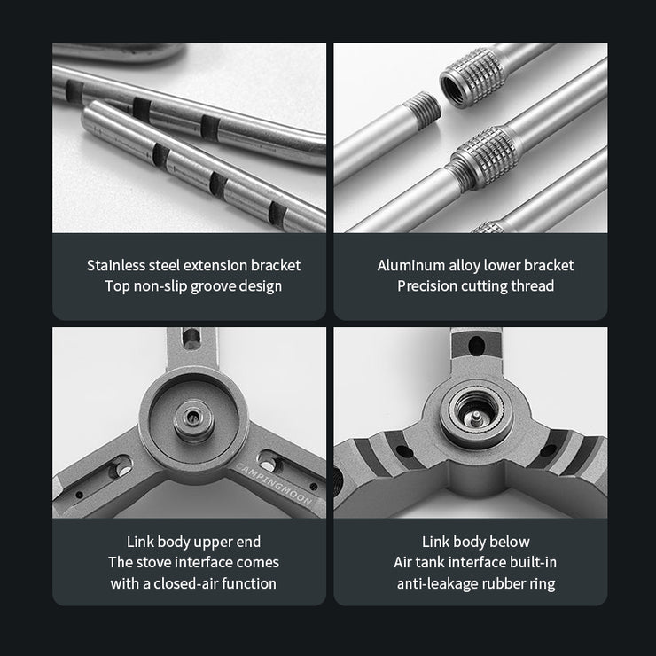 Campingmoon Stove Stand Z02 Low