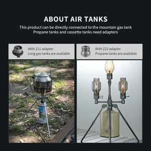 Campingmoon Stove Stand Z02 Low