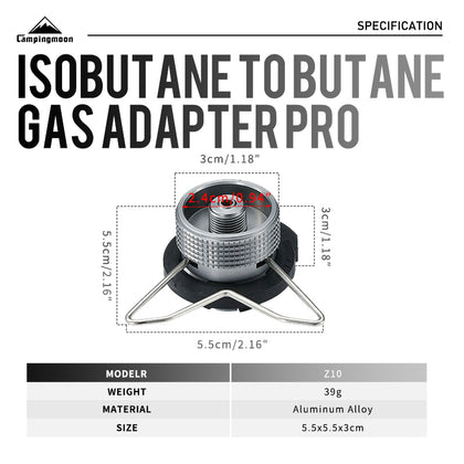Campingmoon Butane Adapter Z10