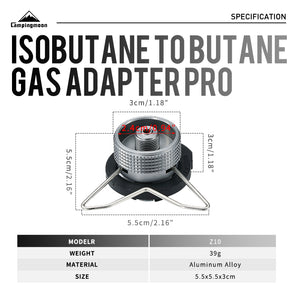 Campingmoon Butane Adapter Z10