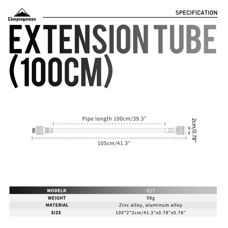 Camping Moon Gas Hose 42In Z17