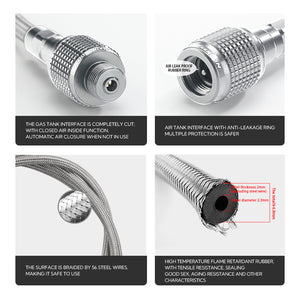 Campingmoon Gas Hose 42In Z17