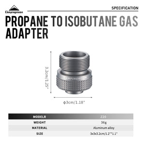 Campingmoon Propane Adapter Z20