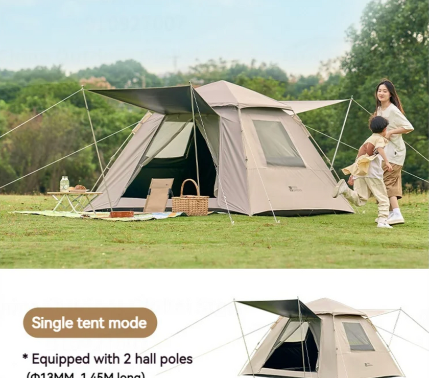 Mobi Garden Instant Set-Up Tent Vinyl Coated