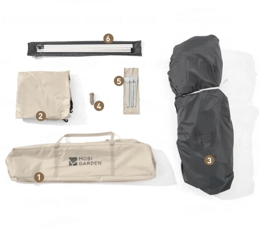 Mobi Garden Instant Set-Up Tent Vinyl Coated