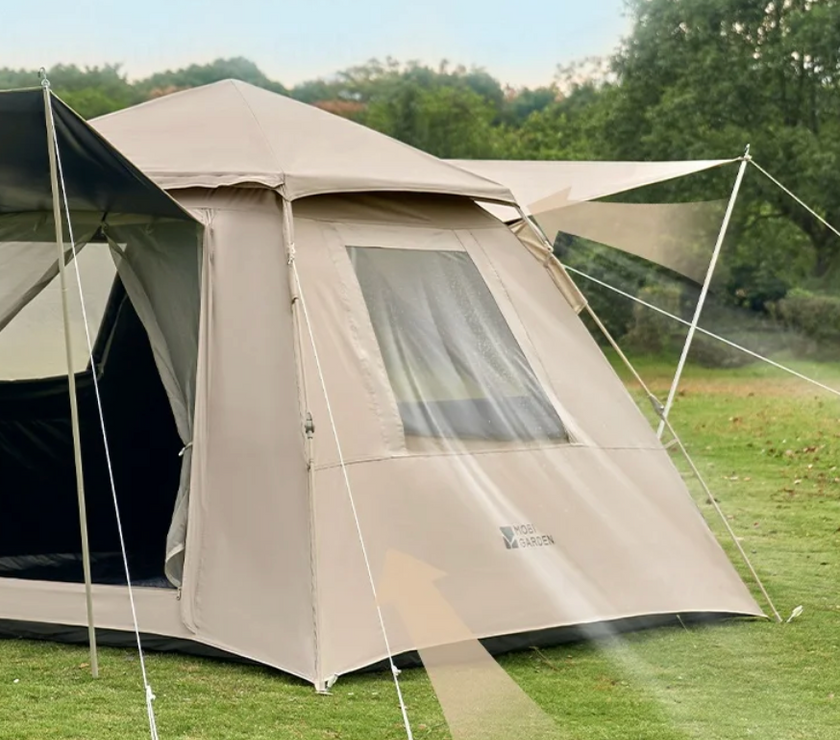 Mobi Garden Instant Set-Up Tent Vinyl Coated