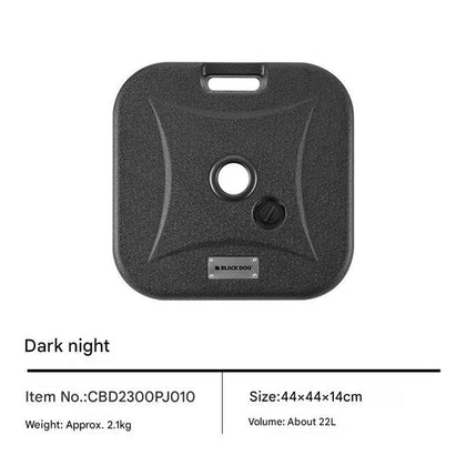 Black Dog Sunset Outdoor Umbrella - Pro