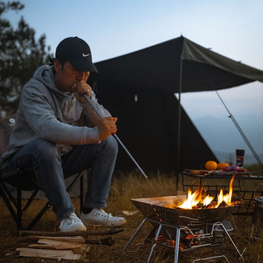 Camping Moon MS-43 Fire Blowing Stick Split Type Compact Fire Starter