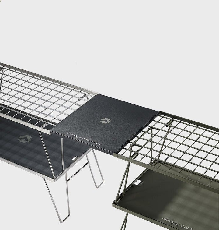 Camping Moon Flat Black Plate (Folding Table) T-2309BK (2026)