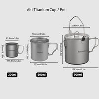 Fire Maple Alti 0.9L Titanium Pot