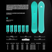 Nobaday Arcticstorm Powder Snowboard - Limited Edition