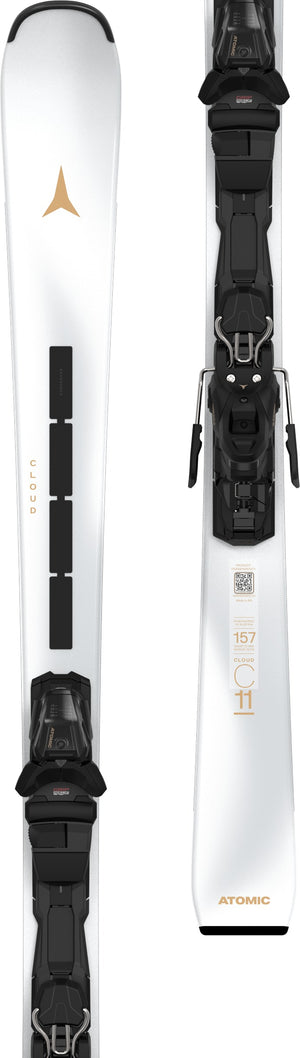 Atomic Cloud C11 Revoshock Light + M 10 GW Skis - tiptail detail