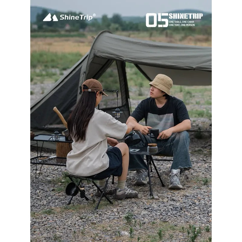 ShineTrip Ultralight Tactical Folding Stool