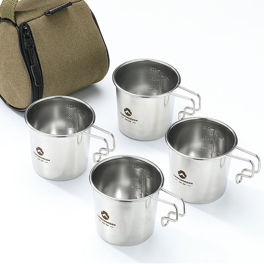 Camping Moon Portable Canvas Sierra Cup Holder Bag w S180-B (2026)