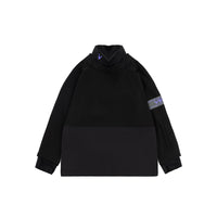 Vector Classic Black Turtleneck Snow Crew Mid-Layer Sweatshirt - Unisex