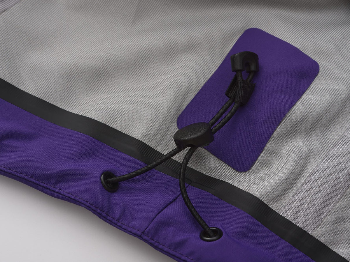 GAINAX shell jacket hem cord lock