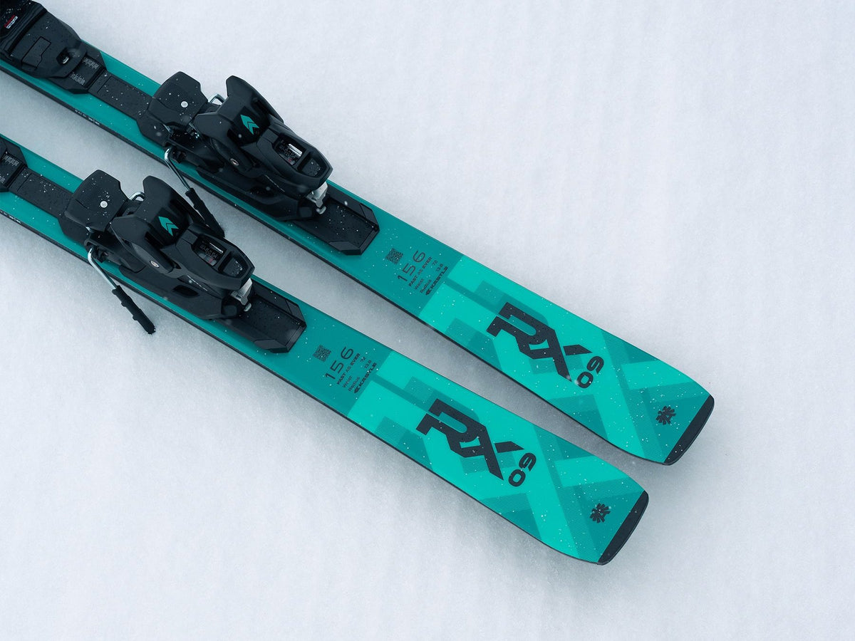 Kästle RX9 with K12 Tri binding on snow
