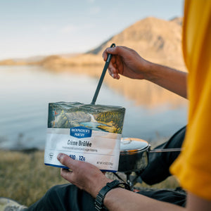 Backpacker's Pantry Crème Brûlée Freeze-Dried Dessert - Single Serving