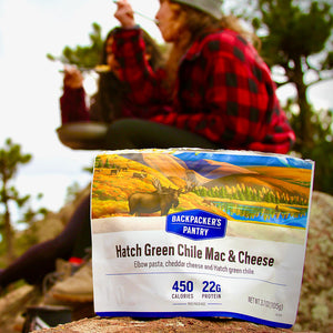 Backpacker's Pantry Hatch Green Chile Mac & Cheese Freeze-Dried Meal - Single Serving