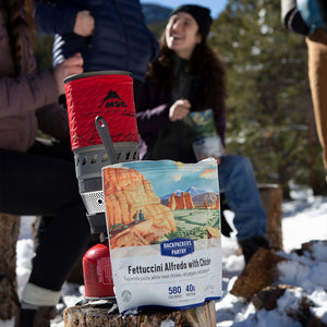 Backpacker's Pantry Fettuccine Alfredo with Chicken Freeze-Dried Meal - Single Serving