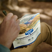 Backpacker's Pantry Stroganoff Sauce, Mushrooms & Beef Freeze-Dried Meal - Single Serving
